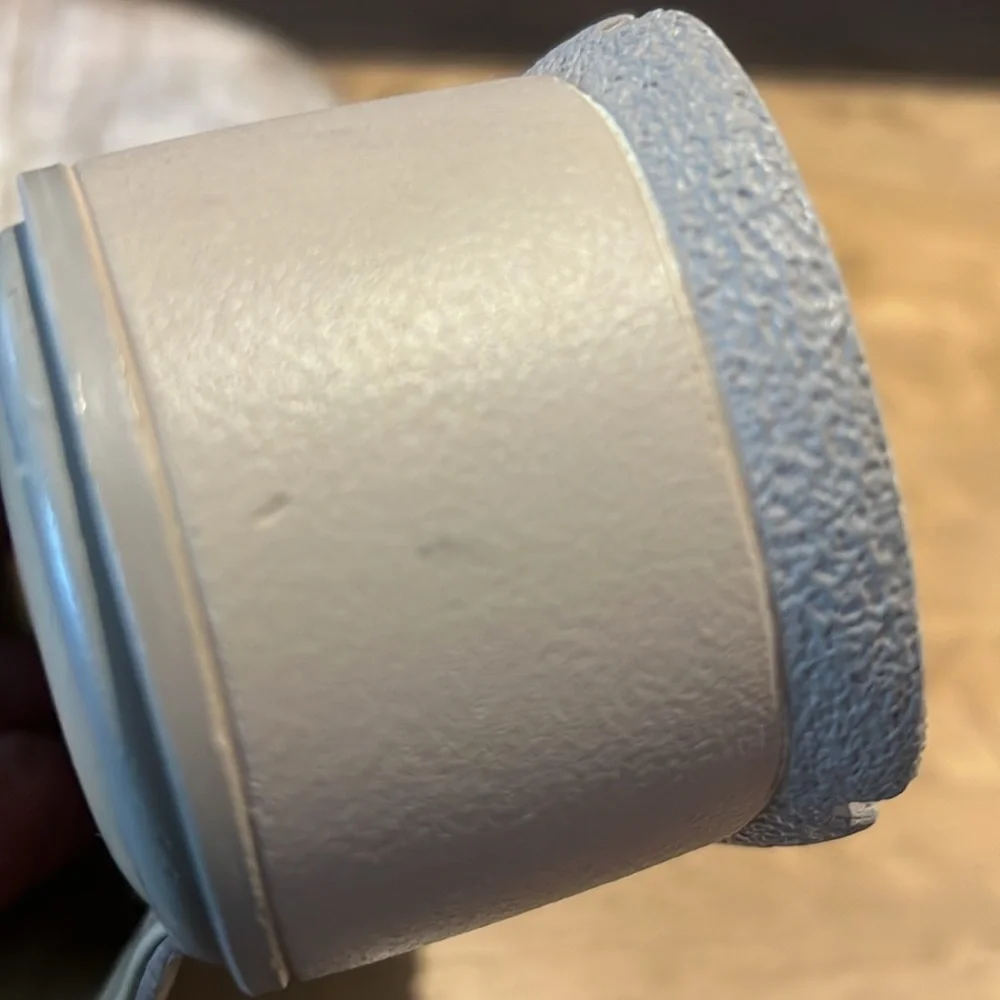 Women's Beige Suede Slide Sandals - Picture 9 of 10